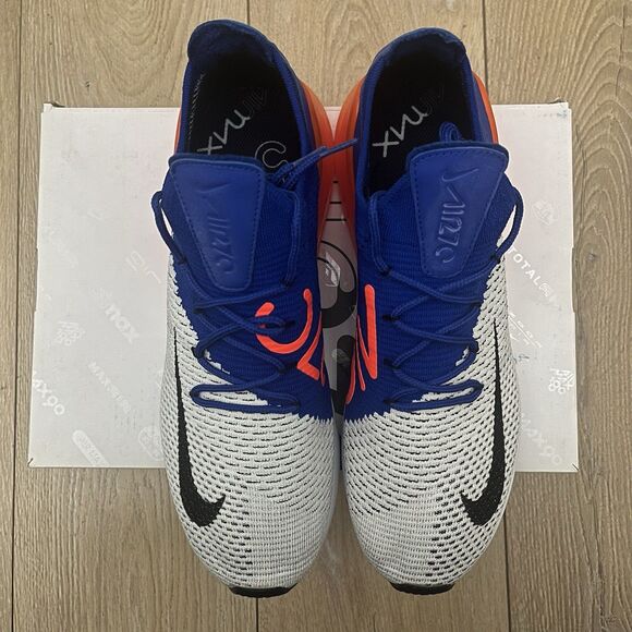 Nike Air Max 270 Flyknit Racer Blue Total Crimson (2018) Size 10 main image 5